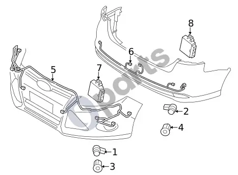 Ford Focus valdymo blokai (1) – schema