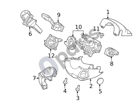 Ford Focus valdymo blokai – schema