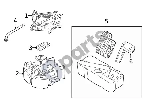 Ford Focus klijai, hermetikai ir juostos – schema