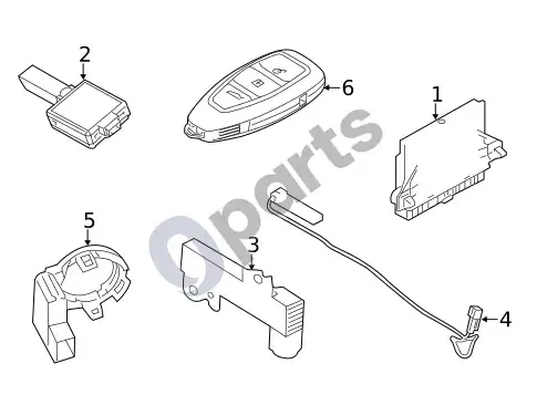 Ford Focus elektros komponentai (1) – schema