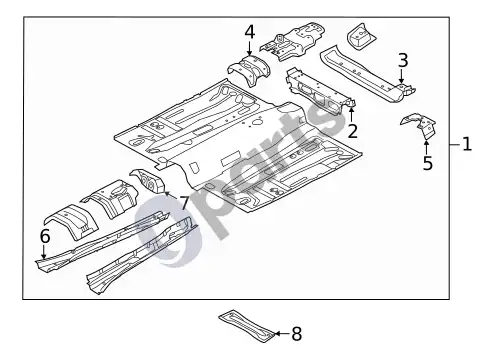 Ford Focus grindys (1) – schema