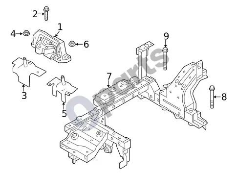 Ford Focus motor & components (1) – schema