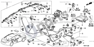 Honda Accord (2008–2016) Srs blokas – schema