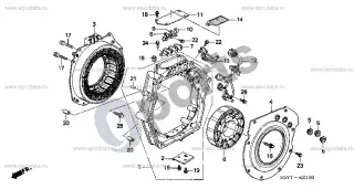 Honda Insight IMA variklis – schema