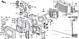 Honda Insight IMA PDU – schema