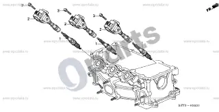 Honda Insight Uždegimo ritė – schema