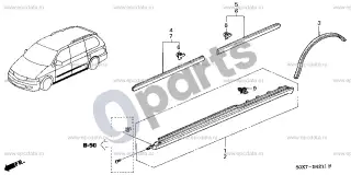 Honda Odyssey Apsauga – schema