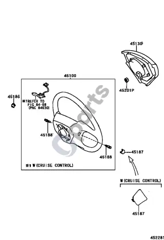 Lexus RX 300 Vairas – schema