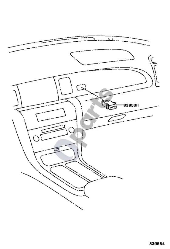 Lexus SC 430 indikatorius – schema