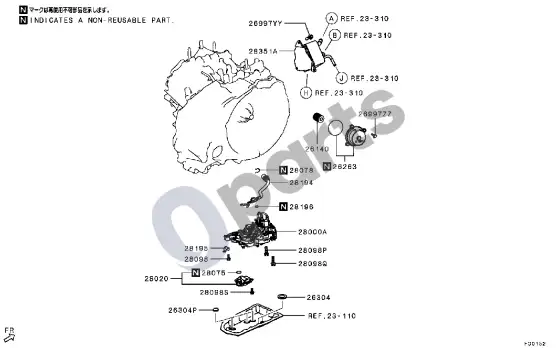 Mitsubishi Eclipse 2311.1- – schema