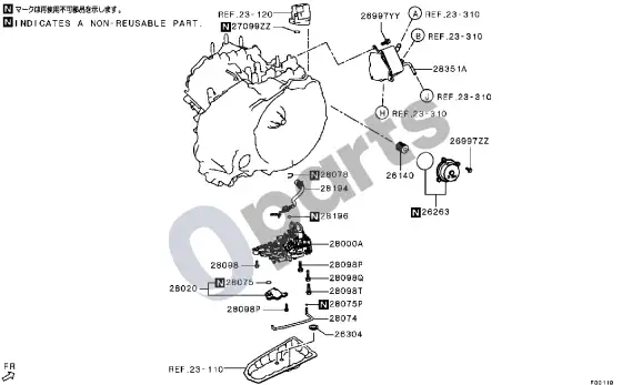 Mitsubishi Eclipse be as&g -2310.3 – schema