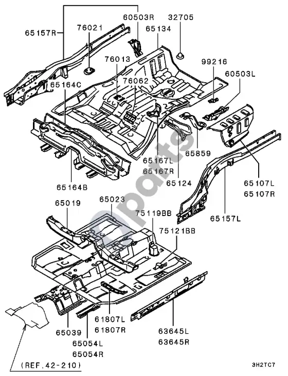 Mitsubishi Galant 0 – schema