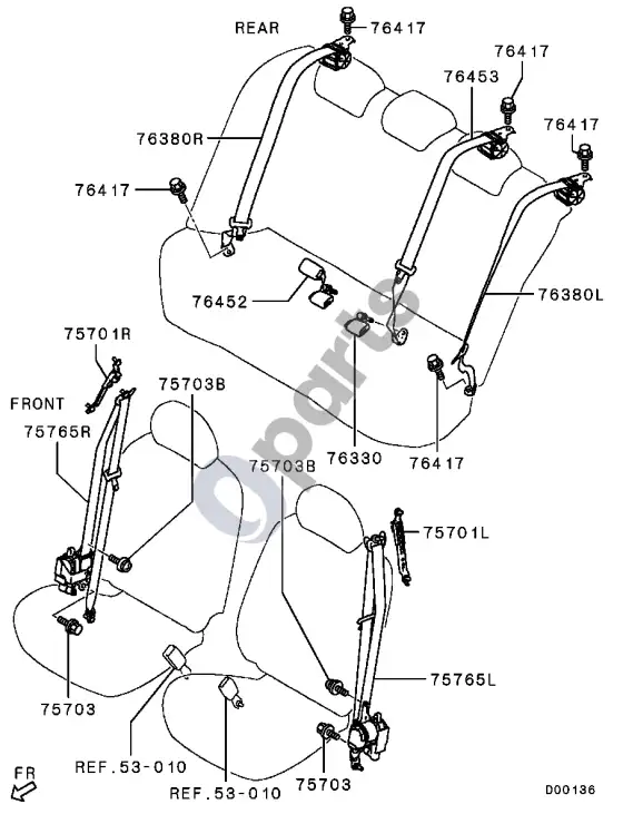 Mitsubishi Lancer VIII -0804.2 – schema