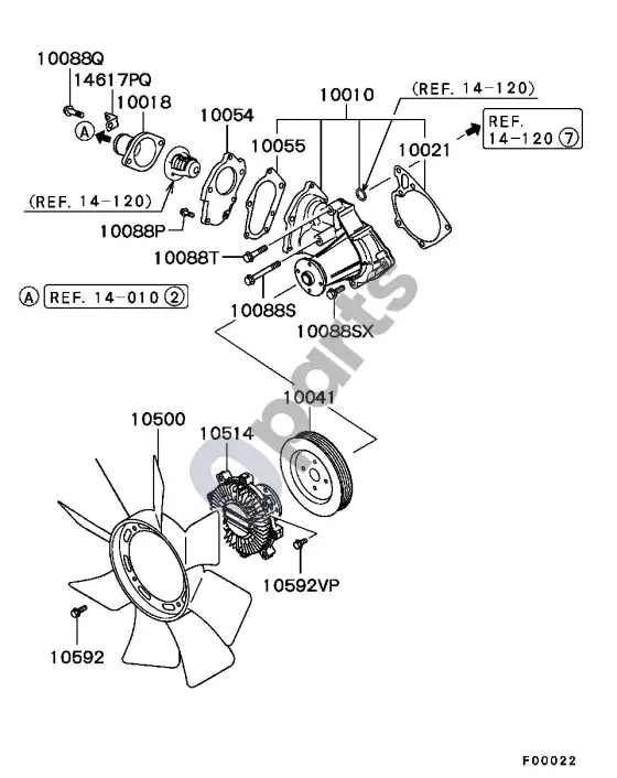Mitsubishi Montero 0109.2- – schema
