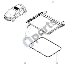 Renault Captur (2013–2020) Stoglangis – schema