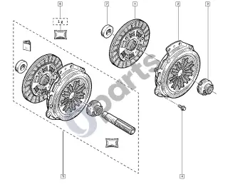 Renault Clio II (1998–2005) Sankaba – schema