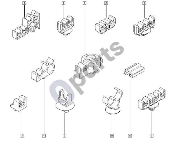 Renault Espace IV spaustukai – schema