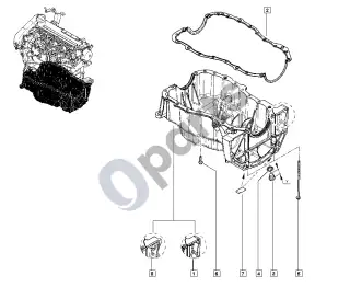 Renault Fluence (2010–) Alyvos karteris – schema