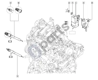 Renault Kadjar (2015–) Pašildymas – schema