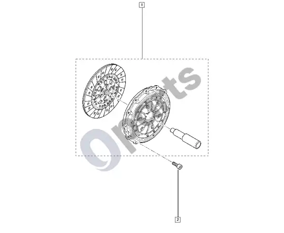 Renault Kadjar sankaba (K9K) – schema
