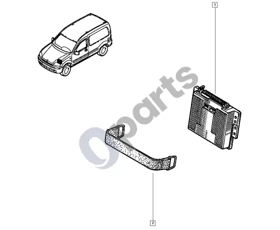 renault kangoo-i-2003 automatic gearbox control (D4D, D4F, D7D) – schema