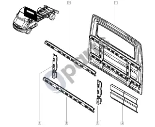 Renault Mascott Pertvara – schema