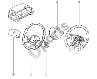 Renault Mascott Vairas – schema