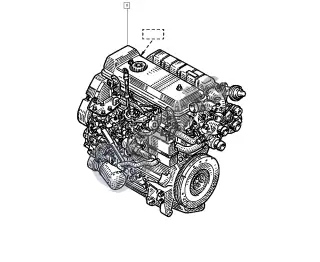renault master-ii-2004 Complete engine – schema