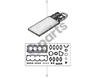 renault master-ii-2004 Engine seals – schema