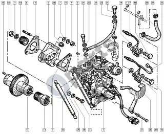 renault master-ii-2004 Injection pump – schema