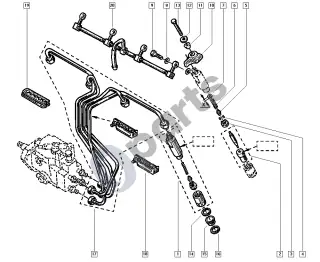 renault master-ii-2004 Injector – schema