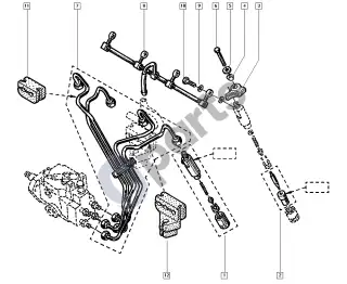 renault master-ii-2004 Injector – schema