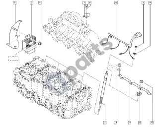renault master-ii-2004 Pakaitinimas – schema