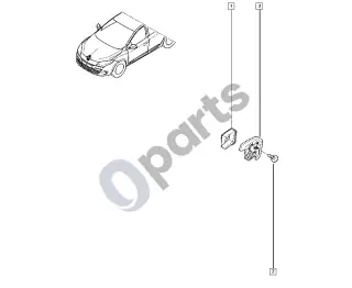 Renault Megane III (2009–2016) Emblemos – schema