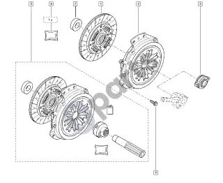 Renault Modus (2004–2012) Sankaba – schema