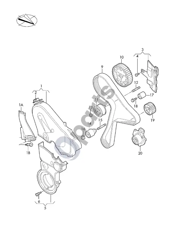 Seat Ateca oro filtras – schema