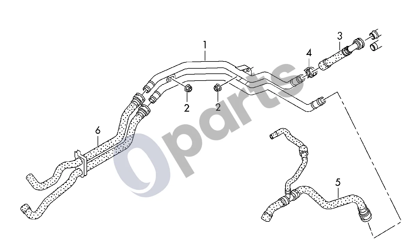 Seat Tarraco (2018–) Kardaninis velenas schema – Kardaninis velenas