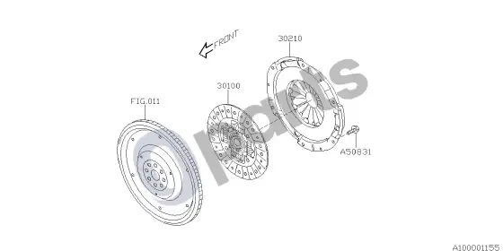 Subaru BRZ 12.2011 - ..., 6MT – schema