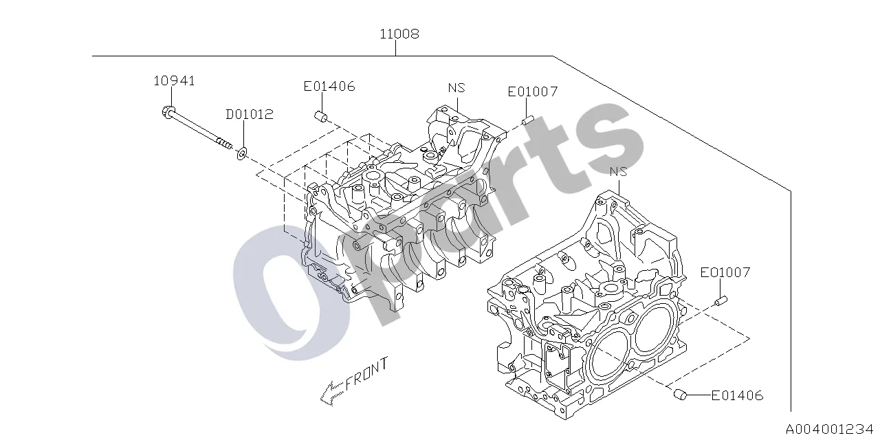 Subaru BRZ 12.2011 - ..., Kėbulas, 20D +20C (20C) schema – Poveržlė