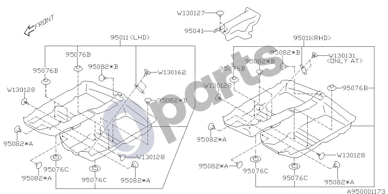 Subaru BRZ 12.2011 - ..., 2C (20D) schema – Spaustukas d8
