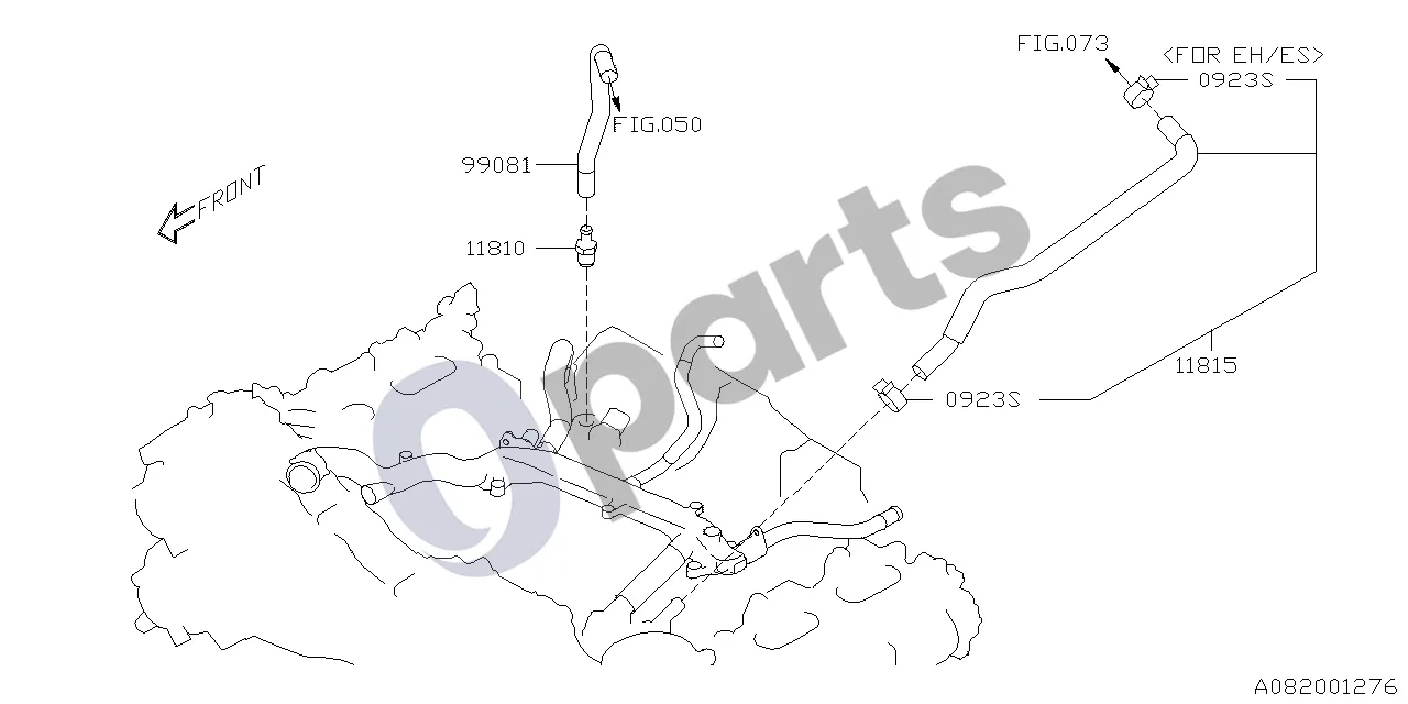 Subaru Forester SJ (2013–2018) 04.2018 - ..., 20C +20D (20C) schema – pozicija 11810: Vožtuvas – valdymo, komplektas