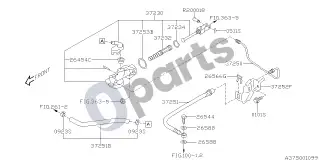 Subaru Levorg (2014–) Sankabos valdymo sistema – schema