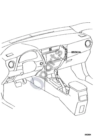 Toyota Auris E180 (2012–2018) Eco-run sistema – schema