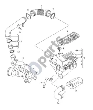 Volkswagen Fox Mova – schema