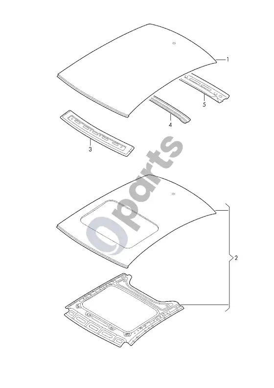 Volkswagen Virtus stogas – schema