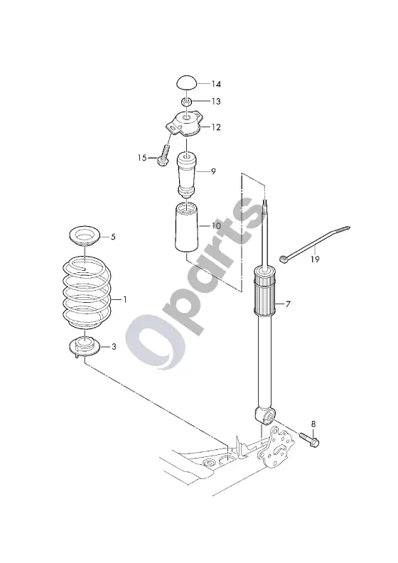 Volkswagen Virtus pakaba – schema