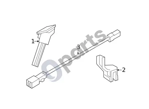 Volvo S40 jutikliai (1) – schema