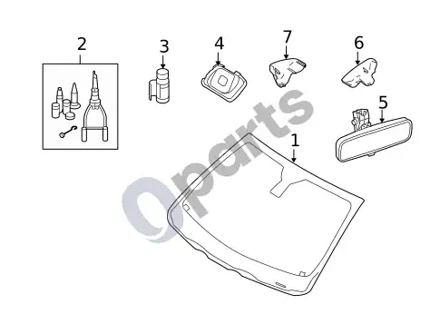 Volvo S40 jutikliai – schema