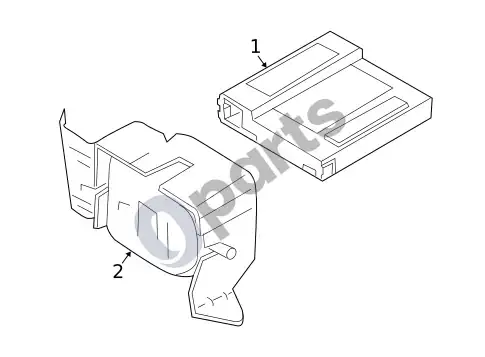 Volvo S40 signalizacijos sistema – schema