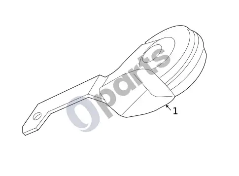Volvo S40 garso signalai – schema